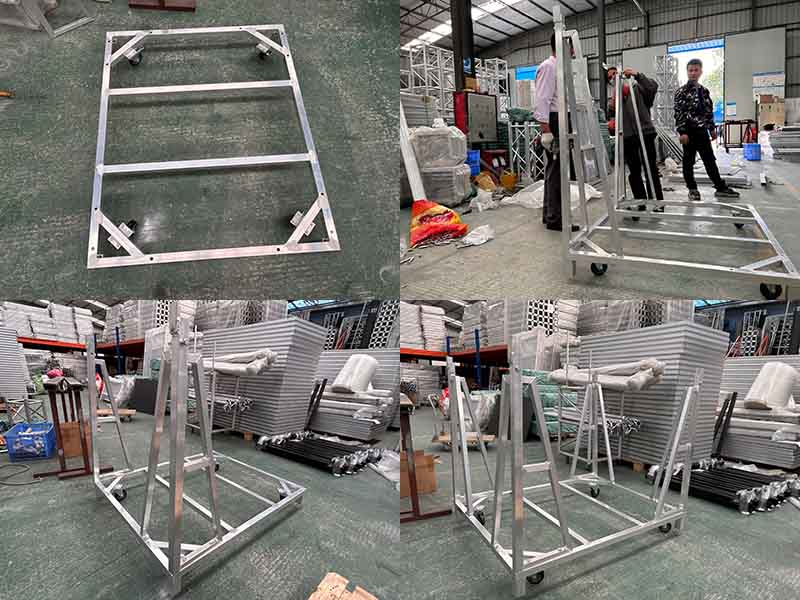 aluminum barrier trolley