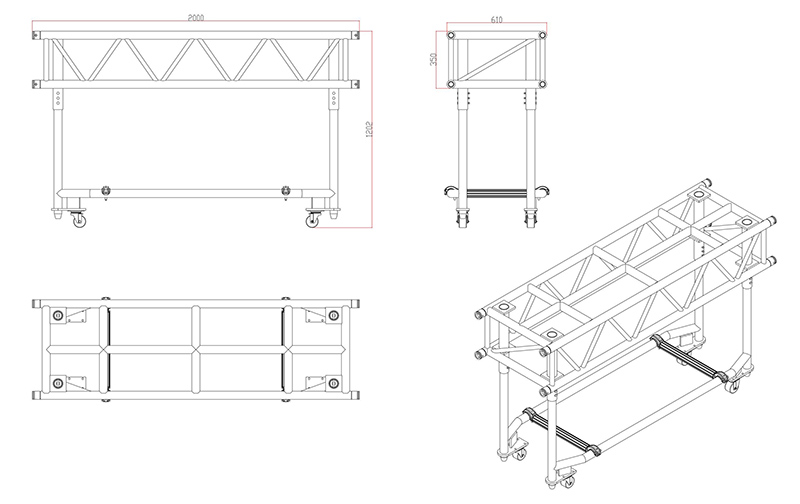 pre rig truss design